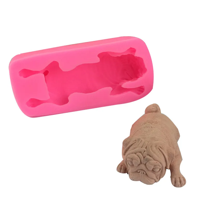 Shar Pei More Styles Chocolate Fondant Cake Decoration Accessories Silicone Molds Tools |