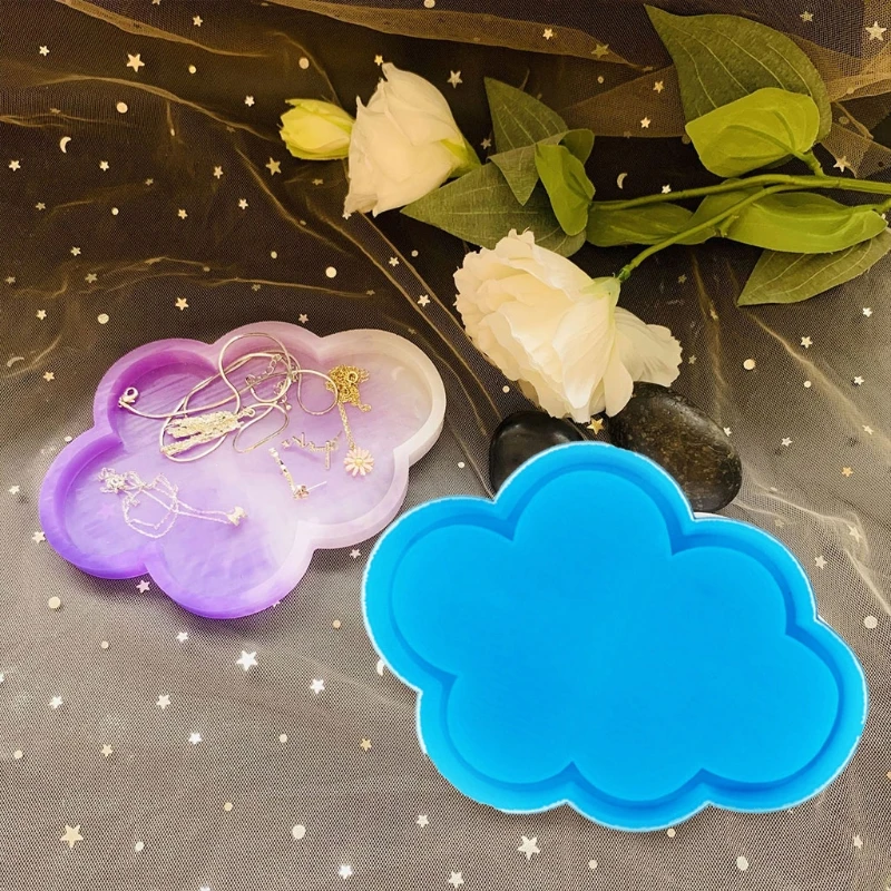 DIY Epoxy Crystal Resin 3D Cloud Shape Jewelry Storage Box Mold for Soap Candle Holder DIY Jewelry Storage Home Decor
DIY Epoxy Crystal Resin 3D Cloud Shape Jewelry Storage Box Mold for Soap Candle Holder DIY Jewelry Storage Home Decor