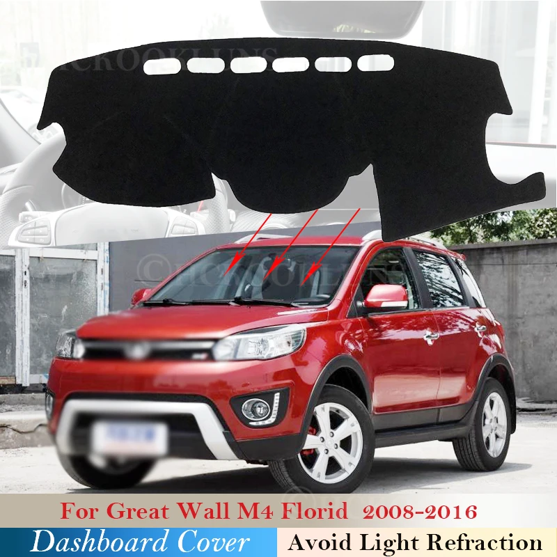 Dashboard Cover Protective Pad for Great Wall Florid Hover M4 2008~2016 Car Accessories Sunshade Carpet Greatwall 2014 2015
Dashboard Cover Protective Pad for Great Wall Florid Hover M4 2008~2016 Car Accessories Sunshade Carpet Greatwall 2014 2015