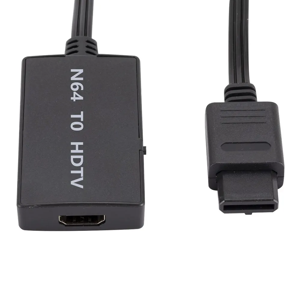 Black N64 to HDMI-compatible Converter,for Nintendo 64 Plug&Play HDMI Cable For HD TV,Projector,Monitor,Computer HD Link Cable
Black N64 to HDMI-compatible Converter,for Nintendo 64 Plug&Play HDMI Cable For HD TV,Projector,Monitor,Computer HD Link Cable