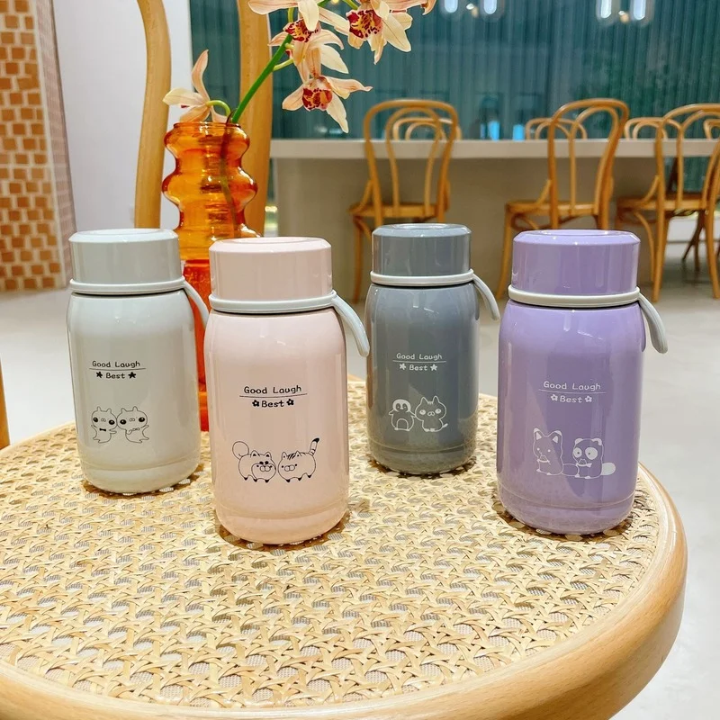 New Portable Vacuum Flask with Rope Cartoon Handy Cup Cute Anti-fall Thermos Cup Mugs Coffee Cups Water Bottle Insulated Tumbler
New Portable Vacuum Flask with Rope Cartoon Handy Cup Cute Anti-fall Thermos Cup Mugs Coffee Cups Water Bottle Insulated Tumbler