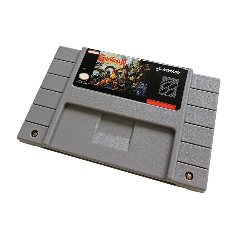 Video Game Cartridge Console Card Super Castlevania IV English Language US Version Grey
Video Game Cartridge Console Card Super Castlevania IV English Language US Version Grey