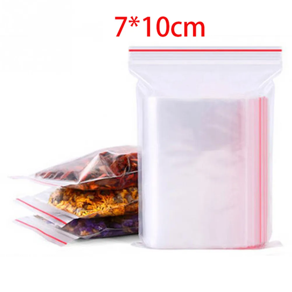 100PCS Resealable Plastic ZipLock Bag Clear Packaging Pouches Sealing Jewelry Food Storage Vacuum Fresh Organize Bag
100PCS Resealable Plastic ZipLock Bag Clear Packaging Pouches Sealing Jewelry Food Storage Vacuum Fresh Organize Bag