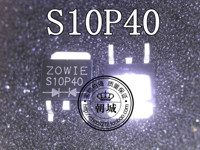 20 шт. S10P40PT S10P40 510P40 TO-252 оригинальная фотография Новинка | Электронные компоненты и