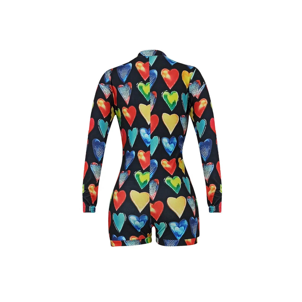 Cutubly Short Playsuit Women Sweetheart Print Woman Playsuits Slim Long Sleeve Button Sexy Club Rompers for Women Outfits 2020
Cutubly Short Playsuit Women Sweetheart Print Woman Playsuits Slim Long Sleeve Button Sexy Club Rompers for Women Outfits 2020