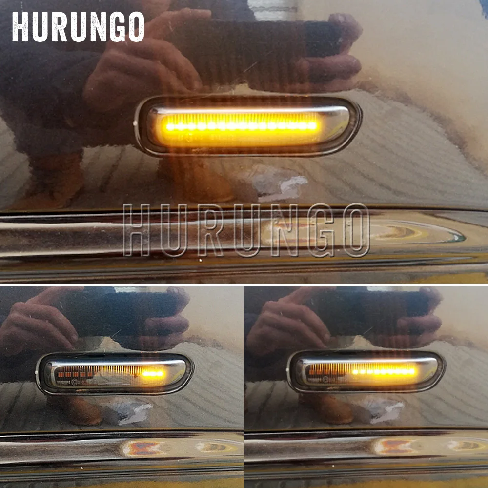 Led Dynamic Turn Signal Light Side Fender Marker Sequential Lamp For BMW 3 Series E46 Sedan Coupe Wagon Convertible 1997-2001 
Led Dynamic Turn Signal Light Side Fender Marker Sequential Lamp For BMW 3 Series E46 Sedan Coupe Wagon Convertible 1997-2001