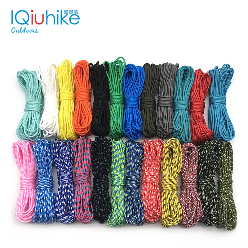 50FT (15 Meters) Dia. 2mm One Stand Cores Paracord For Survival Parachute Cord Lanyard Camping Climbing Camping Rope Hiking
50FT (15 Meters) Dia. 2mm One Stand Cores Paracord For Survival Parachute Cord Lanyard Camping Climbing Camping Rope Hiking