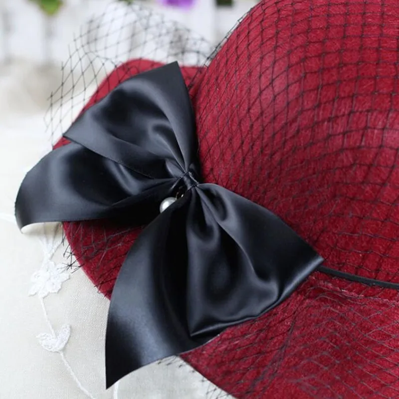 SILOQIN 100%Wool Elegant Fedoras Hat For Women's Autumn Winter Trend Fashion Bow Sombreros Leisure Party Panama Ladies Cap Gorra
SILOQIN 100%Wool Elegant Fedoras Hat For Women's Autumn Winter Trend Fashion Bow Sombreros Leisure Party Panama Ladies Cap Gorra