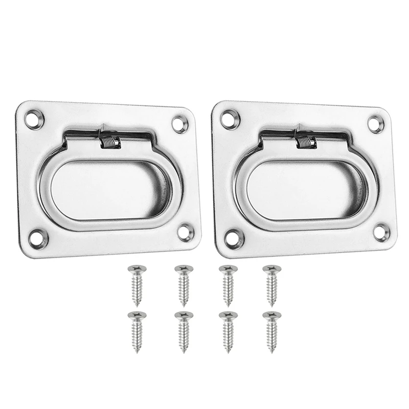 Rectangular Recessed Hatch Spring Loaded Lifting Ring for Powerboat and Sailboat Decks Recessed Pull Ring
Rectangular Recessed Hatch Spring Loaded Lifting Ring for Powerboat and Sailboat Decks Recessed Pull Ring