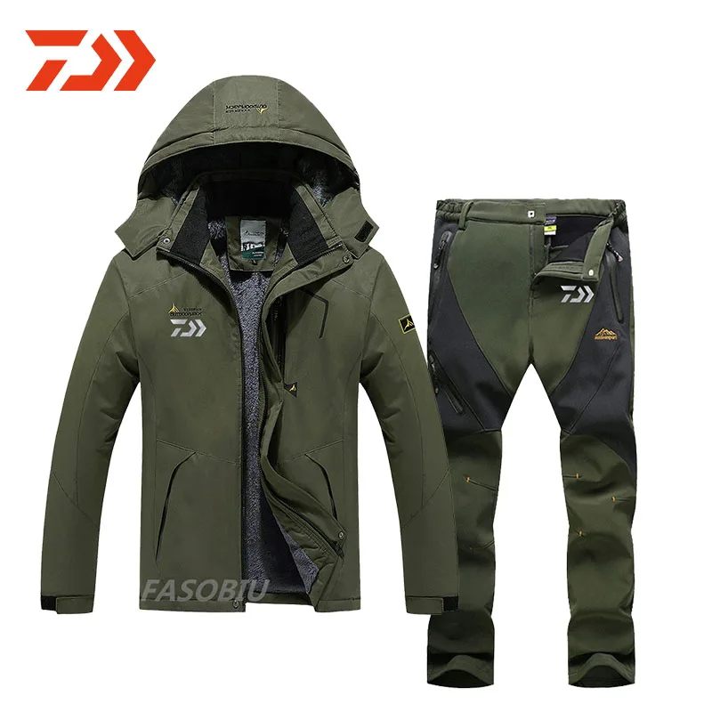 2021 Daiwa Outdoor Waterproof Fishing Jacket Men's Hiking Clothing Warm Windproof Pants Quality Cotton Large Size Fishing Suit
2021 Daiwa Outdoor Waterproof Fishing Jacket Men's Hiking Clothing Warm Windproof Pants Quality Cotton Large Size Fishing Suit