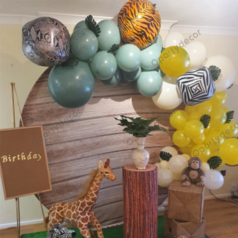 Baby Shower Boy Kids Birthday Party Decoration Balloon Retro Green Leopard Foil Balloons Garland Wedding Decorations Supplies
Baby Shower Boy Kids Birthday Party Decoration Balloon Retro Green Leopard Foil Balloons Garland Wedding Decorations Supplies