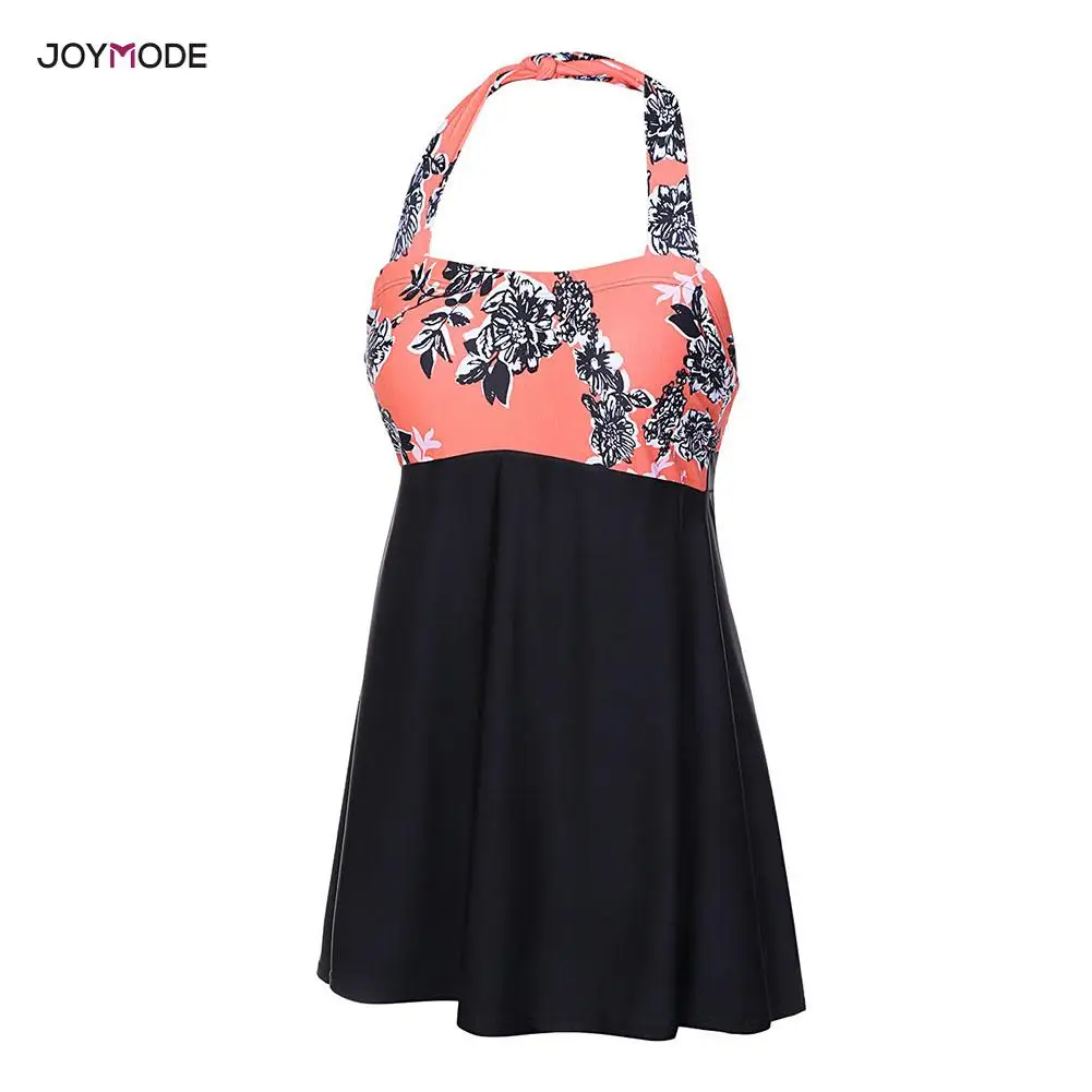 Joymode Women's Halter Swimwear One Piece Swimsuit Skirtini Swimdress with Boyshort Floral Print Women Swim Suit
Joymode Women's Halter Swimwear One Piece Swimsuit Skirtini Swimdress with Boyshort Floral Print Women Swim Suit