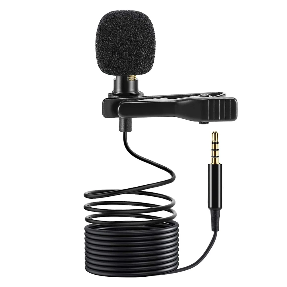 3.5m Mini Portable Lavalier Microphone Condenser Clip-on Lapel Mic Wired Mikrofo/Microfon for Phone for Laptop PC
3.5m Mini Portable Lavalier Microphone Condenser Clip-on Lapel Mic Wired Mikrofo/Microfon for Phone for Laptop PC