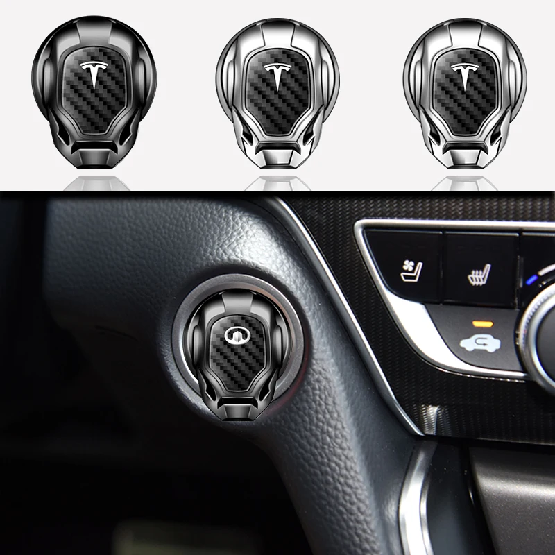 1pc Car One-button Start Decorative Button Ring Interior for Tesla Model S X 3 2021 Coil Bonina K80 Roadster Car Accessories
1pc Car One-button Start Decorative Button Ring Interior for Tesla Model S X 3 2021 Coil Bonina K80 Roadster Car Accessories