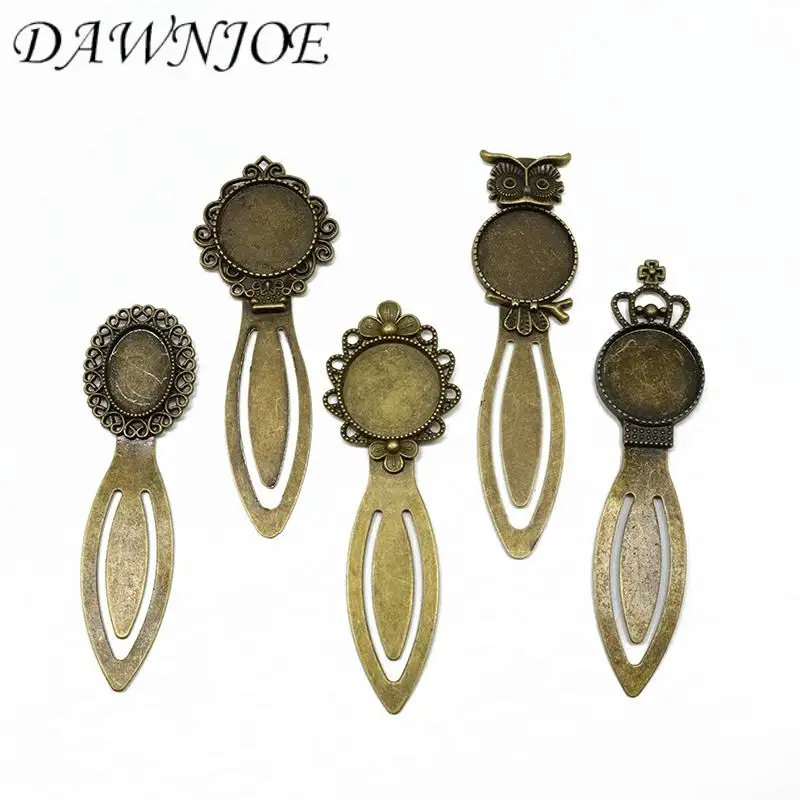 5 Style Mix Vintage Manual Bookmark Cabochon Tray Base Bookmark Blank Setting DIY Making Supplies for Jewelry Components
5 Style Mix Vintage Manual Bookmark Cabochon Tray Base Bookmark Blank Setting DIY Making Supplies for Jewelry Components