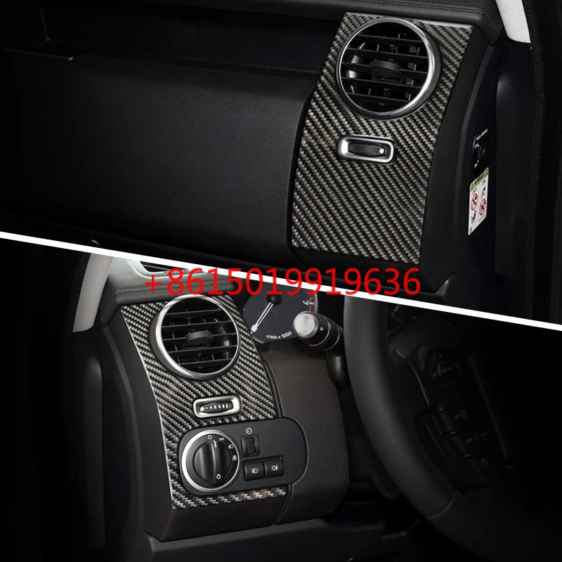 for Land Rover Discovery 4 carbon fiber instrument panel side air outlet panel retrofit interior trim sticker central control
for Land Rover Discovery 4 carbon fiber instrument panel side air outlet panel retrofit interior trim sticker central control