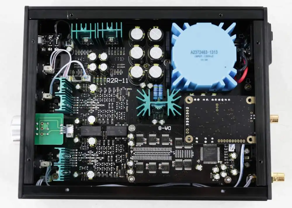 Audio-GD R2R 11 Discrete R-2R Stepped Resistor Headphone/Preamp/DAC (DSD native / DXD / PCM) R-2R step resistor DAC
Audio-GD R2R 11 Discrete R-2R Stepped Resistor Headphone/Preamp/DAC (DSD native / DXD / PCM) R-2R step resistor DAC