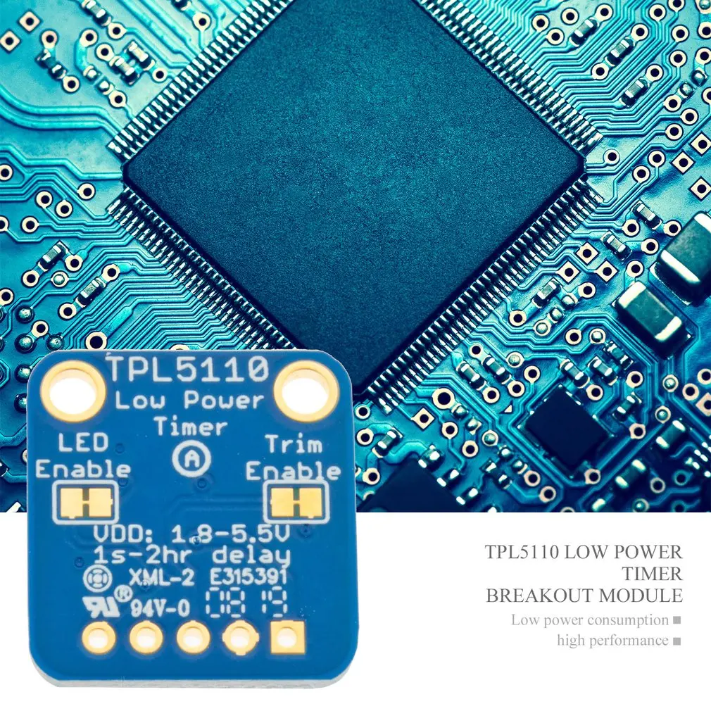 TPL5110 Low Power Timer Module Development Tools Durable Compactly Designed Evaluate Development Board
TPL5110 Low Power Timer Module Development Tools Durable Compactly Designed Evaluate Development Board
