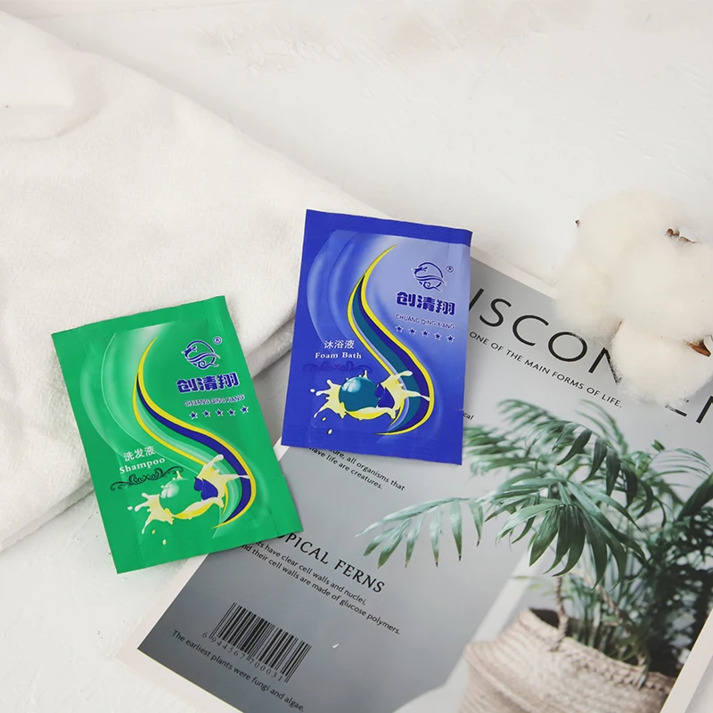 8ml Disposable Bag Bath Liquid Shampoo Conditioner Travel with A Quick and Easy Small Bag Bath Set
8ml Disposable Bag Bath Liquid Shampoo Conditioner Travel with A Quick and Easy Small Bag Bath Set