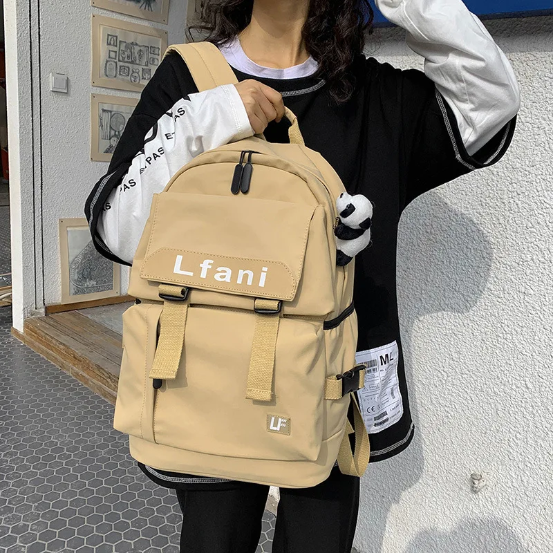 New Fashion Student Backpack Casual Ins Fashion Brand Simple Backpack Outdoor Travel Large Capacity Lightweight Backpack
New Fashion Student Backpack Casual Ins Fashion Brand Simple Backpack Outdoor Travel Large Capacity Lightweight Backpack