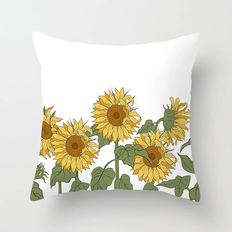 Summer new sunflower SUNFLOWER pillow cover Home sofa Cushion pillowcase45*45
Summer new sunflower SUNFLOWER pillow cover Home sofa Cushion pillowcase45*45