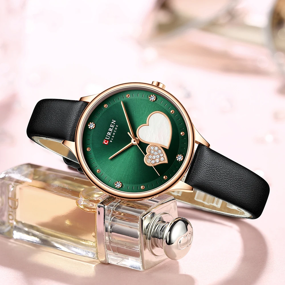 CURREN Fashion Watch Women Leather Ladies Watches Crystal Wrist Watch Luxury Blue Reloj Mujer Montre Femme Luxury Small Watch
CURREN Fashion Watch Women Leather Ladies Watches Crystal Wrist Watch Luxury Blue Reloj Mujer Montre Femme Luxury Small Watch