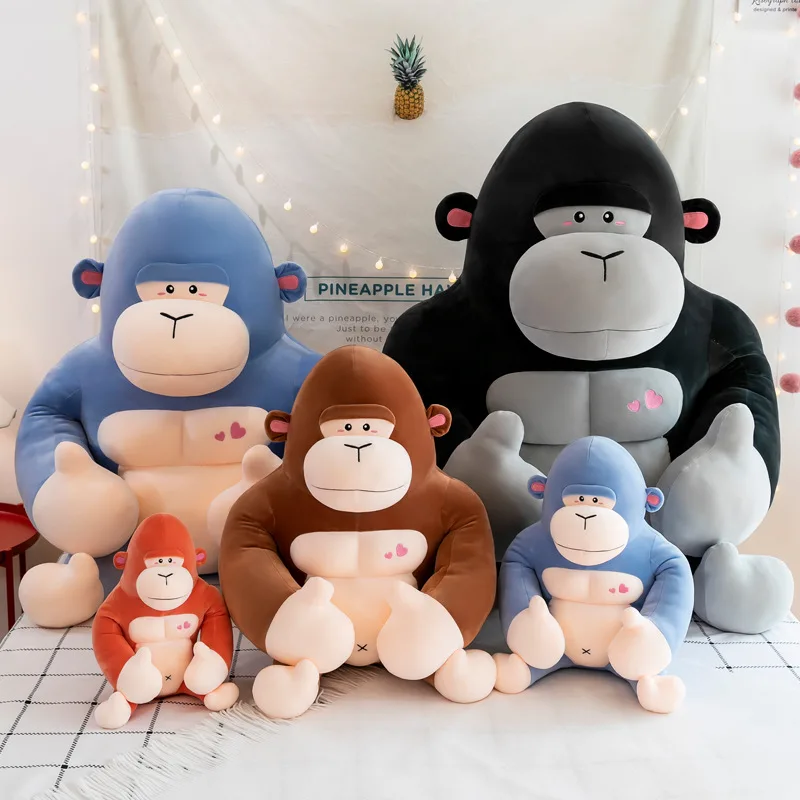 Zqswkl 27/40/50 см gorilla детские игрушки большая плюшевая игрушка-Зверюшка для девочек Рождественский подарок на день рождения Аниме подушка
Zqswkl 27/40/50 см gorilla детские игрушки большая плюшевая игрушка-Зверюшка для девочек Рождественский подарок на день рождения Аниме подушка