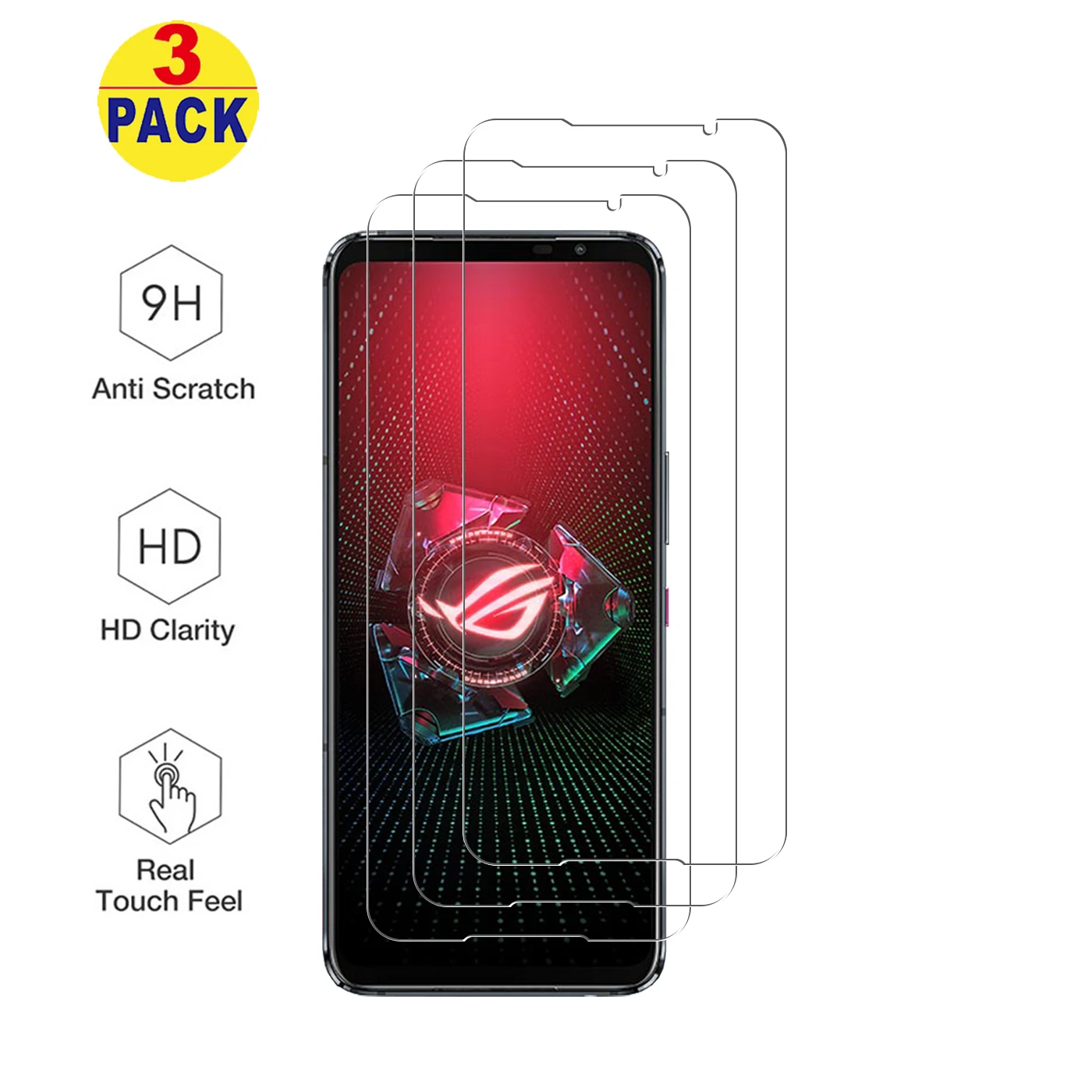 for Asus ROG Phone 5 5 Pro Tempered Glass Screen Protector, 9H Hardness Screen Protector for Asus ROG Phone 5 Pro
for Asus ROG Phone 5 5 Pro Tempered Glass Screen Protector, 9H Hardness Screen Protector for Asus ROG Phone 5 Pro