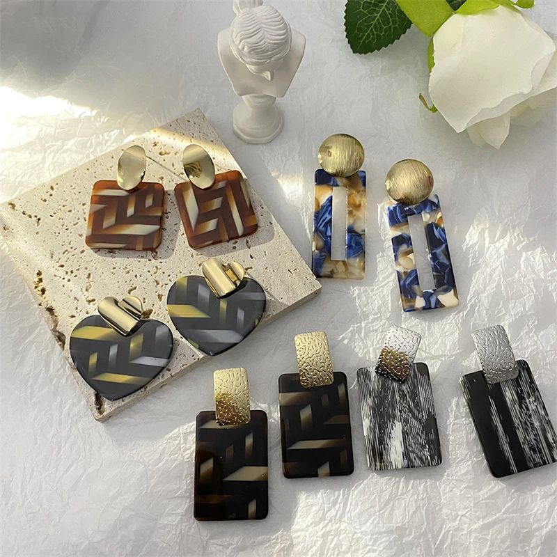 Luxury Acetate Fiber Elegant Dangle Earrings for Women Girls 2021 Popular Party Birthday Wedding Anniversary Jewelry Best Gifts
Luxury Acetate Fiber Elegant Dangle Earrings for Women Girls 2021 Popular Party Birthday Wedding Anniversary Jewelry Best Gifts