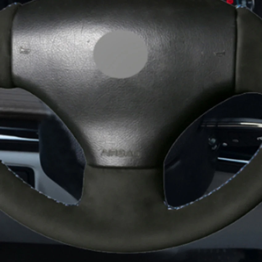 LQTENLEO Black Suede Hand Sewing Car Steering Wheel Cover For Peugeot 206 1998-2005 206 SW 2003 2004 2005 206 CC 2004 2005
LQTENLEO Black Suede Hand Sewing Car Steering Wheel Cover For Peugeot 206 1998-2005 206 SW 2003 2004 2005 206 CC 2004 2005