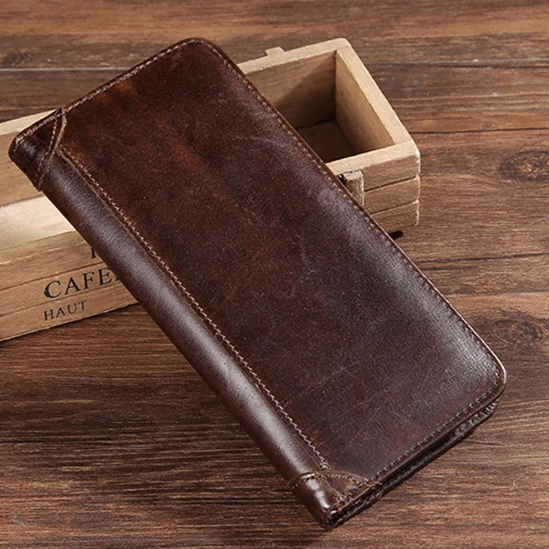 Men's Genuine Leather Long Wallet Bifold Money Card Holder Clutch Purse Slim Hot
Men's Genuine Leather Long Wallet Bifold Money Card Holder Clutch Purse Slim Hot