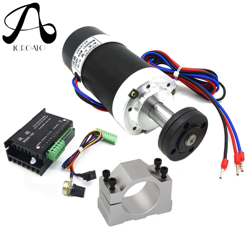 400W бесщеточный электродвигатель вращения шпинделя DC 24V-48V шпинделя Питание с объективом 55 мм зажим Монтажный кронштейн для гравировальный с...
400W бесщеточный электродвигатель вращения шпинделя DC 24V-48V шпинделя Питание с объективом 55 мм зажим Монтажный кронштейн для гравировальный с...