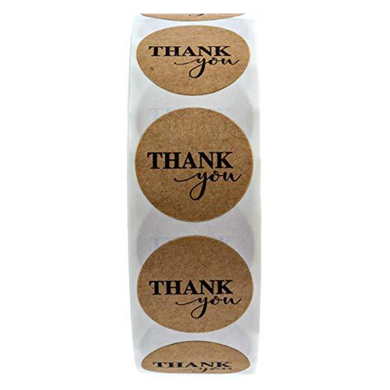 50-500pcs Labels Round Natural Kraft Thank You Sticker seal labes Hand Made With Love Sticker Paper Stationery sticker 1 inch
50-500pcs Labels Round Natural Kraft Thank You Sticker seal labes Hand Made With Love Sticker Paper Stationery sticker 1 inch