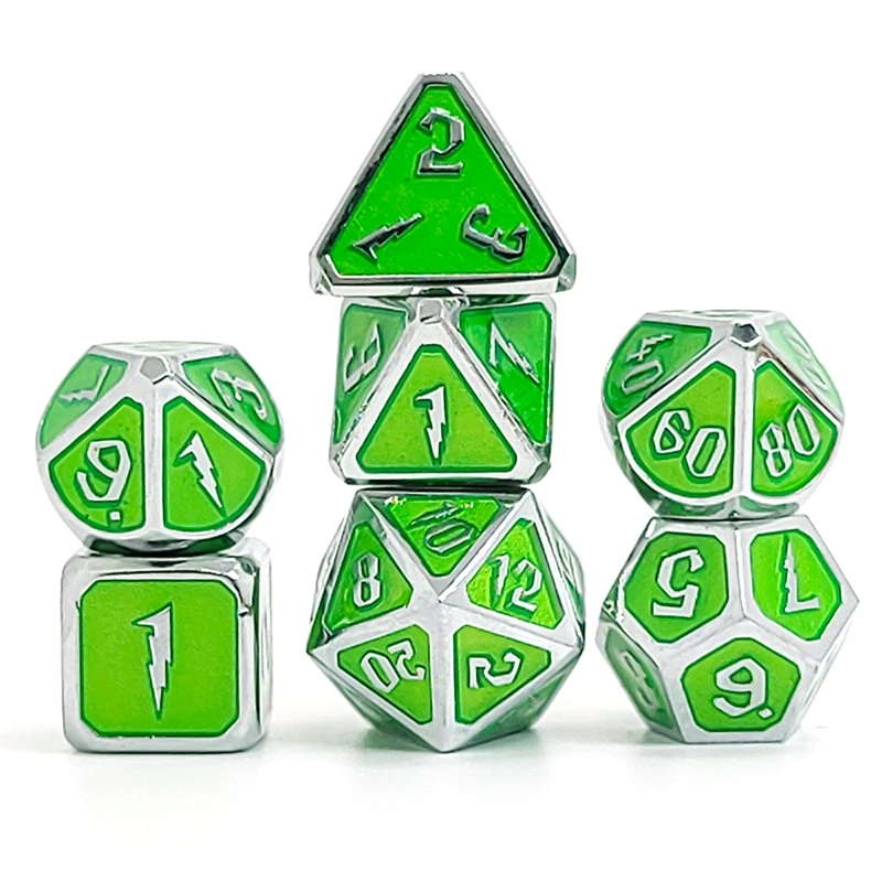 Magic Style Metal Dice Set,7 PCS Metallic Role-playing DND Game D&D Dice with Free Metal Case for D&D Game Role Playing
Magic Style Metal Dice Set,7 PCS Metallic Role-playing DND Game D&D Dice with Free Metal Case for D&D Game Role Playing