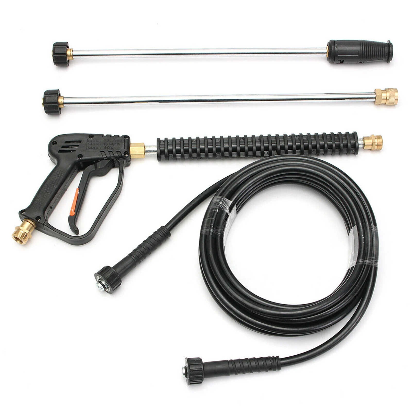 4000 PSI High Pressure Car Power Washer Spray Gun Wand M22 Lance W/ Nozzle
4000 PSI High Pressure Car Power Washer Spray Gun Wand M22 Lance W/ Nozzle