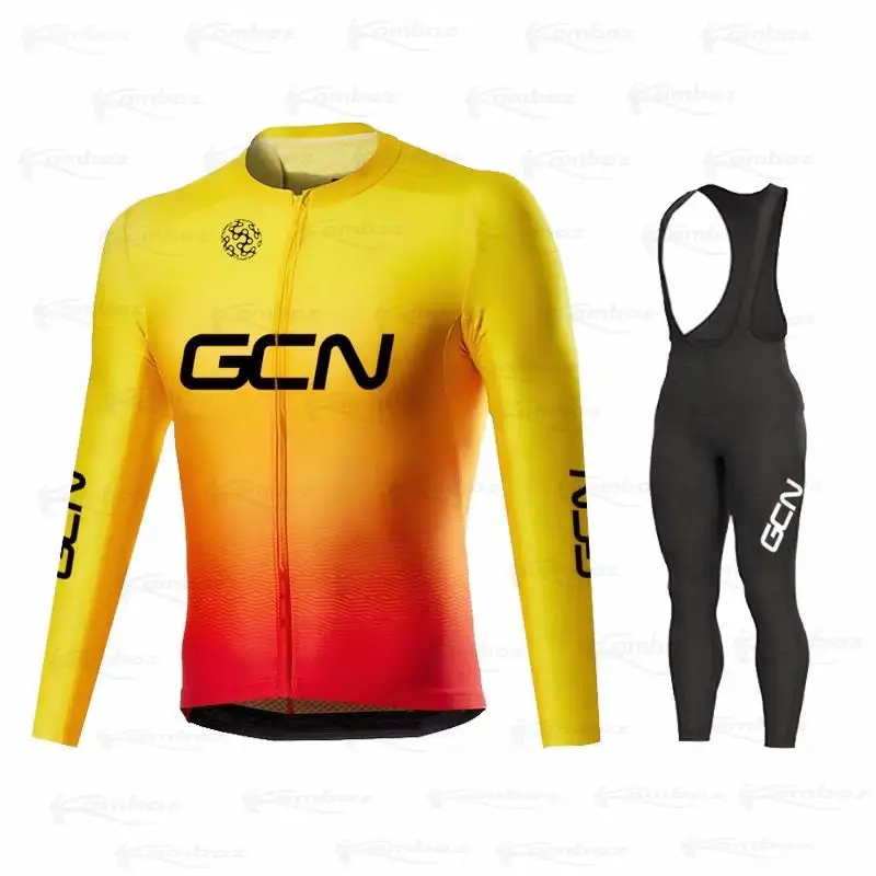 Новинка 2021, желтая Команда GCN, осенний комплект из Джерси с длинным рукавом для езды на велосипеде, Мужская одежда для езды на велосипеде, оде...
Новинка 2021, желтая Команда GCN, осенний комплект из Джерси с длинным рукавом для езды на велосипеде, Мужская одежда для езды на велосипеде, оде...