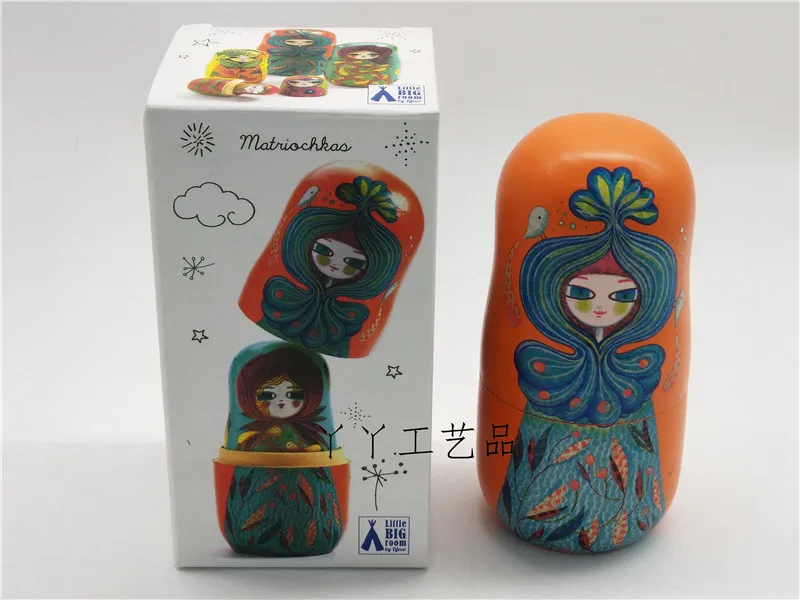 5Pcs/Set Basswood Russian Matryoshka Dolls Bear Ear Nesting Dolls Gift Russian Traditional Feature Ethnic Style Unisex Dolls
5Pcs/Set Basswood Russian Matryoshka Dolls Bear Ear Nesting Dolls Gift Russian Traditional Feature Ethnic Style Unisex Dolls