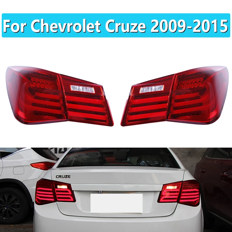 Задние фонари для Chevrolet Cruze 2009-2015, автомобильный Стайлинг Cruze Sedan, светодиодные задние фонари DRL, сигнал, тормоз, задние автомобильные аксессуары
Задние фонари для Chevrolet Cruze 2009-2015, автомобильный Стайлинг Cruze Sedan, светодиодные задние фонари DRL, сигнал, тормоз, задние автомобильные аксессуары