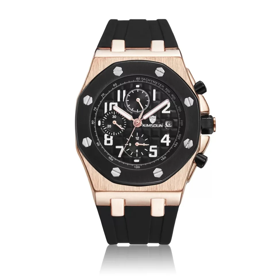 Top KIMSDUN three-eye six-pin automatic mechanical multifunctional men's watch business leisure waterproof outdoor sports watch
Top KIMSDUN three-eye six-pin automatic mechanical multifunctional men's watch business leisure waterproof outdoor sports watch