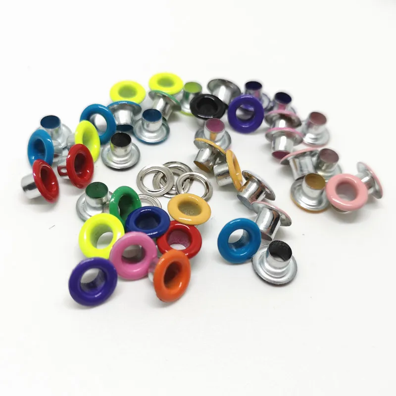 Hole 4mm/4.5mm/5mm/8mm/10mm Metal Eyelets for Leathercraft DIY Scrapbooking Shoes Belt Cap Bag Tags Clothes.rivets.Accessories
Hole 4mm/4.5mm/5mm/8mm/10mm Metal Eyelets for Leathercraft DIY Scrapbooking Shoes Belt Cap Bag Tags Clothes.rivets.Accessories