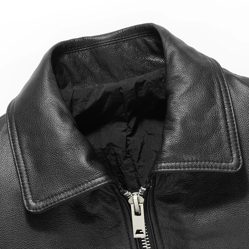 JCHB 2021 Genuine Leather Jacket Men 100% Cow Coat Casual Mens Leather Jackets and Coats Spring Autumn Chaquetas Hombre Pph3107
JCHB 2021 Genuine Leather Jacket Men 100% Cow Coat Casual Mens Leather Jackets and Coats Spring Autumn Chaquetas Hombre Pph3107