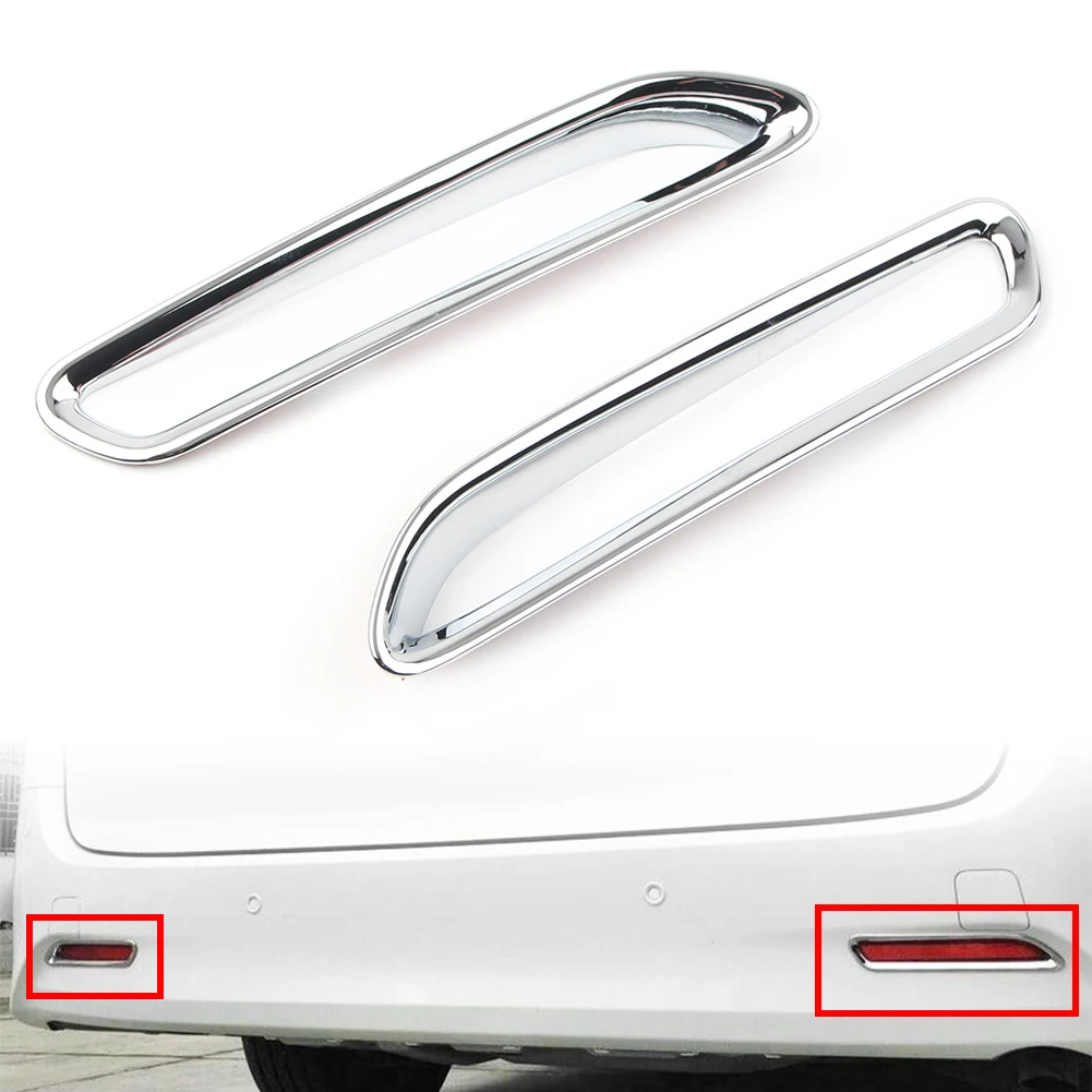 For Toyota Alphard Vellfire 2016 2017 2018 2019 Auto Rear Bumper Reflector Fog Light Cover Trims Chrome
For Toyota Alphard Vellfire 2016 2017 2018 2019 Auto Rear Bumper Reflector Fog Light Cover Trims Chrome