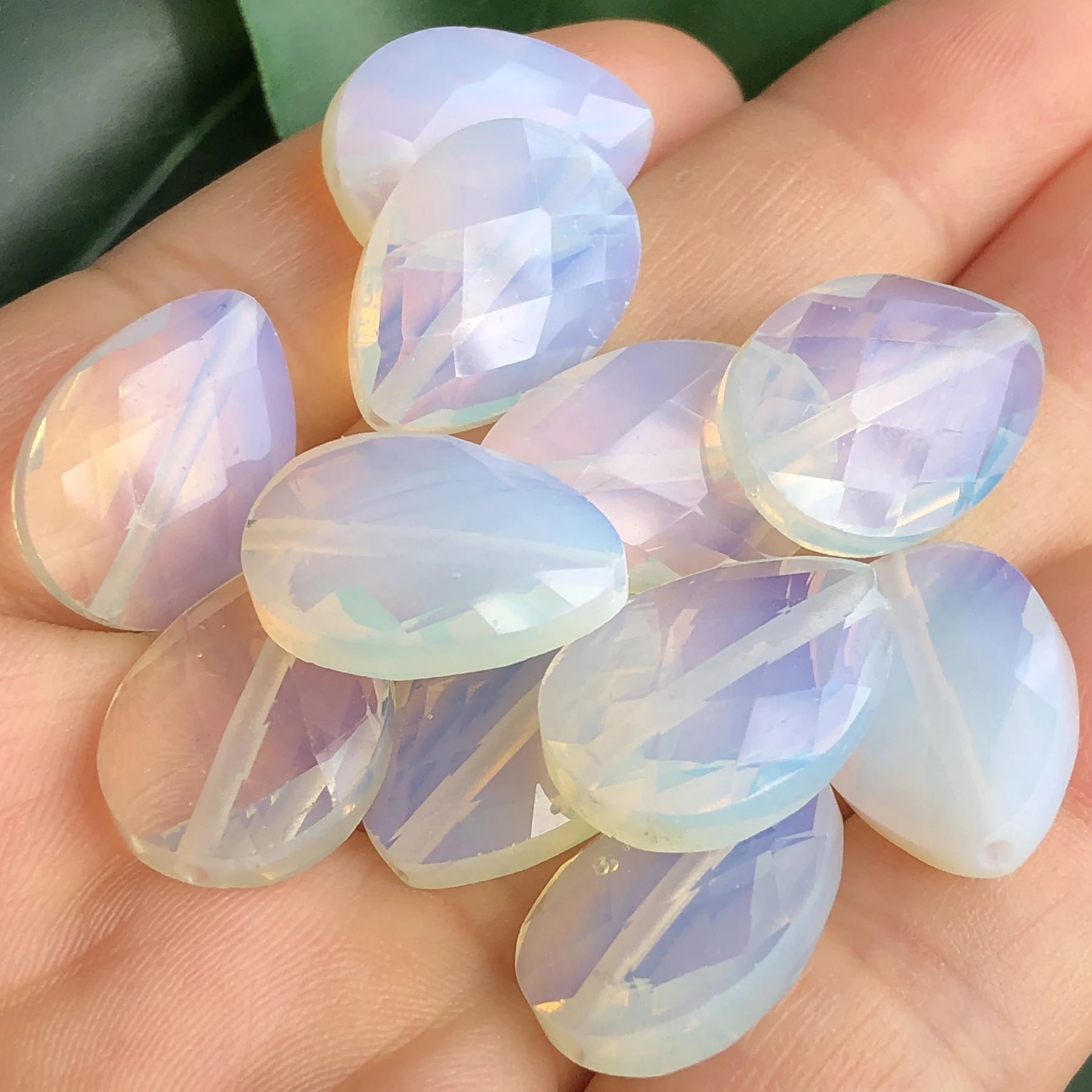 13X18mm Natural Faceted White Opal Stone Bead Water Drop Loose Spacer Beads For Jewelry Making Diy Bracelet Necklace Pendants
13X18mm Natural Faceted White Opal Stone Bead Water Drop Loose Spacer Beads For Jewelry Making Diy Bracelet Necklace Pendants