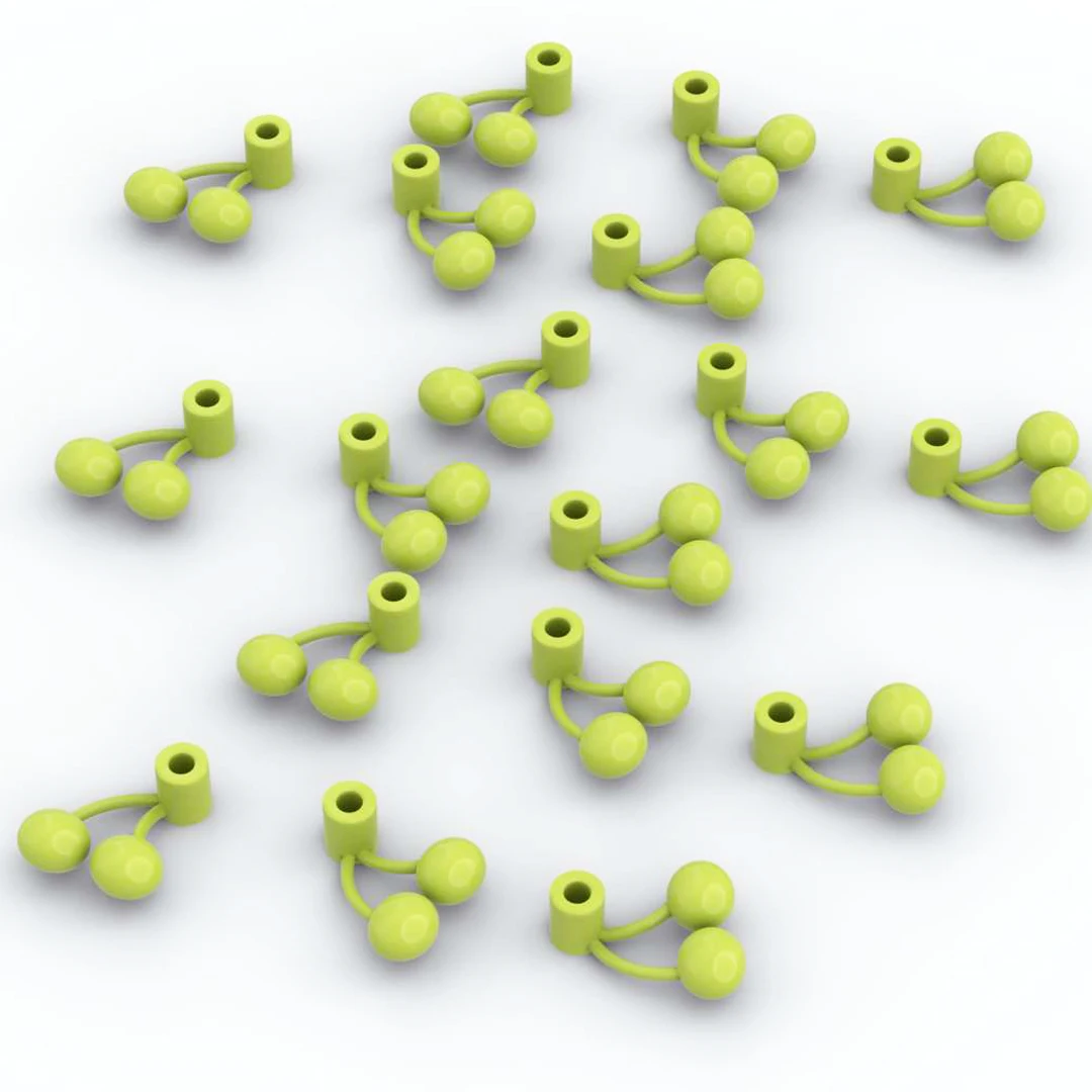 900pcs Cherries Fruit MOC Building Block Assembles Particles Bricks Toy Food Cherry Pair for Children Kids Bricks Toy 22667 
900pcs Cherries Fruit MOC Building Block Assembles Particles Bricks Toy Food Cherry Pair for Children Kids Bricks Toy 22667