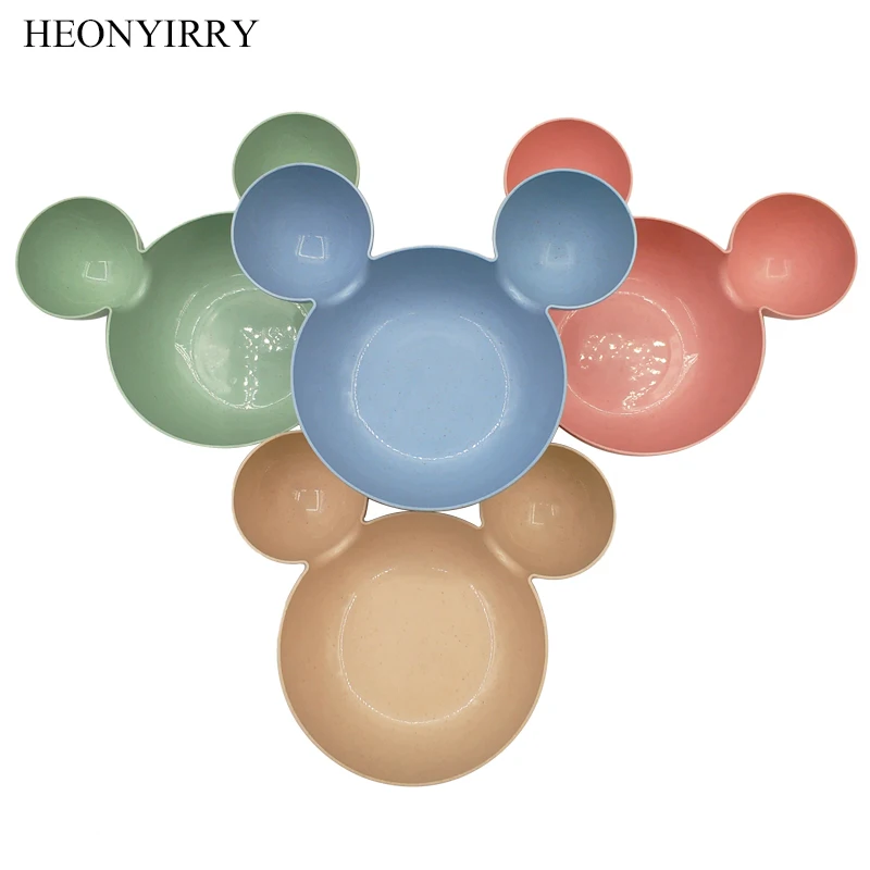 Baby Tableware Cartoon Kids Divided Bowl Food Grade Eco Wheat Straw Children Plate Baby Feeding Dinnerware Eating Food Dishes 
Baby Tableware Cartoon Kids Divided Bowl Food Grade Eco Wheat Straw Children Plate Baby Feeding Dinnerware Eating Food Dishes
