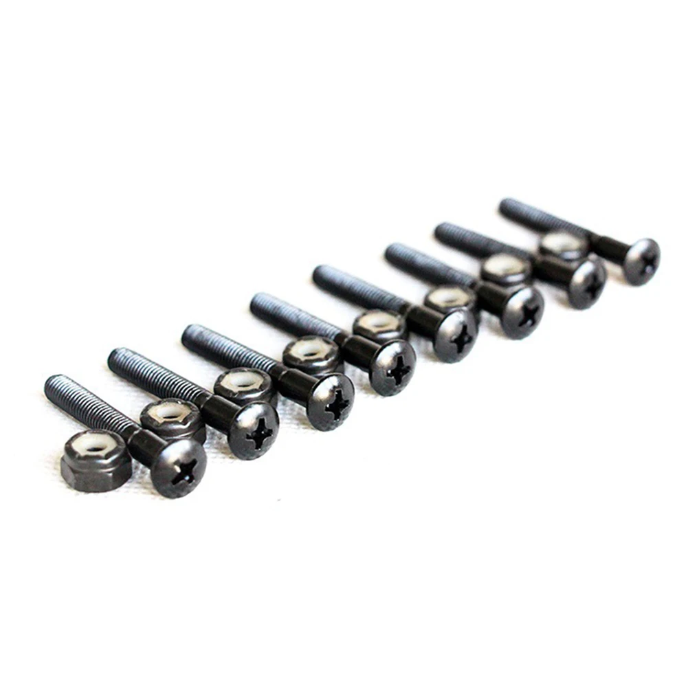 Durable Fixed Skateboard Deck Bolt Hardware Longboard Screws Portable Easy Install With Wrench High Carbon Steel Anti Rust Black
Durable Fixed Skateboard Deck Bolt Hardware Longboard Screws Portable Easy Install With Wrench High Carbon Steel Anti Rust Black