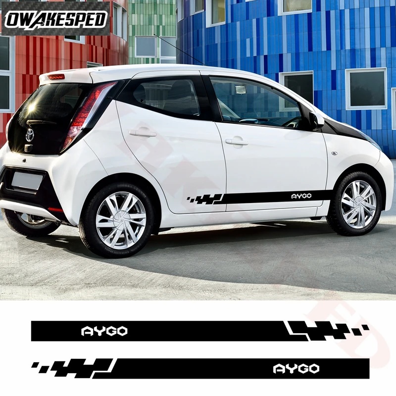 Наклейки на автомобильную дверь, боковую юбку, для-Toyota AYGO, авто, декор кузова, виниловые наклейки, спортивные полоски, аксессуары
Наклейки на автомобильную дверь, боковую юбку, для-Toyota AYGO, авто, декор кузова, виниловые наклейки, спортивные полоски, аксессуары
