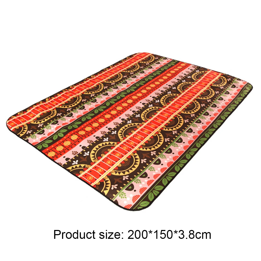 150x200cm Camping Mat Folding Portable Outdoor Waterproof Picnic Blanket Family Persia Nation Style Foldable Printed Thicken
150x200cm Camping Mat Folding Portable Outdoor Waterproof Picnic Blanket Family Persia Nation Style Foldable Printed Thicken