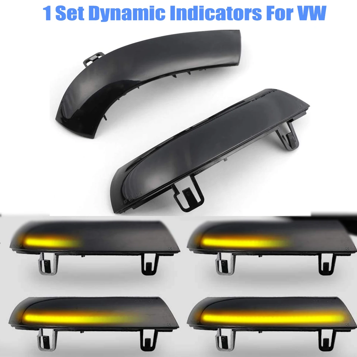 Left & Right Dynamic Side Wing Mirrors Indicator Lamp Turn Signal light For VW GolF Jetta MK5 GTI Passat B5 B6 Sharan EOS
Left & Right Dynamic Side Wing Mirrors Indicator Lamp Turn Signal light For VW GolF Jetta MK5 GTI Passat B5 B6 Sharan EOS