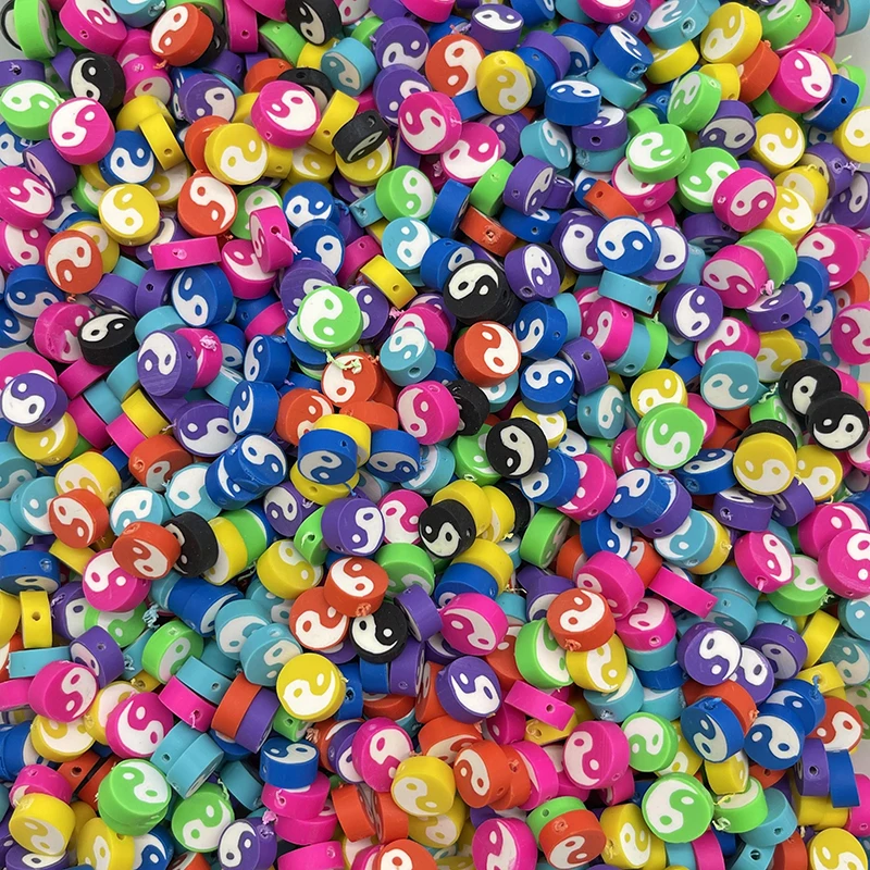30 pieces of Tai Chi design polymer clay soft ceramic spacer loose beads for jewelry making DIY bracelet necklace accessories
30 pieces of Tai Chi design polymer clay soft ceramic spacer loose beads for jewelry making DIY bracelet necklace accessories